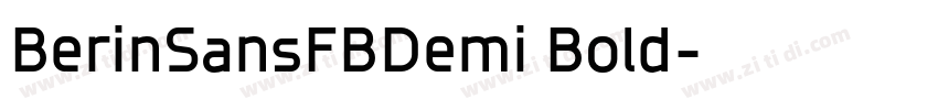 BerinSansFBDemi Bold字体转换 BerinSansFBDemi Bold字体转换